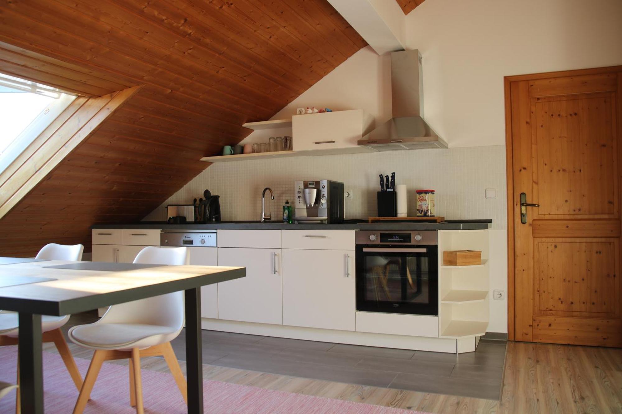 Ferienwohnung - Dachgeschoss Schmuckstueck โวล์นซาค ภายนอก รูปภาพ